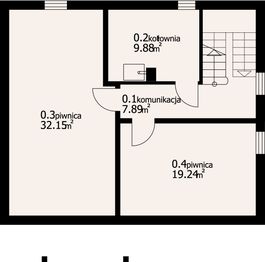 Piwnica projektu - Grabie Nowe 9