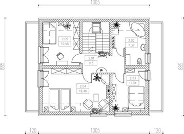 Poddasze projektu - Ken