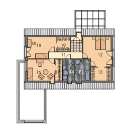 Poddasze projektu - WM10 Orzechówka