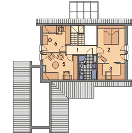 Poddasze projektu - WM22A Zygmuntówka