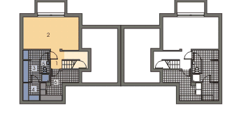 Piwnica projektu - Bliźniak B04 - 2 x WM02