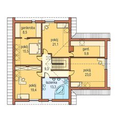 Poddasze projektu - Anita II