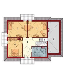 Poddasze projektu - Verona Termo