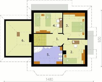 Poddasze projektu - Giza
