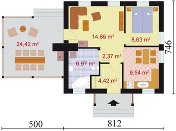 Parter projektu - La Lora 2 dom letniskowy