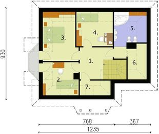 Poddasze projektu - Manila