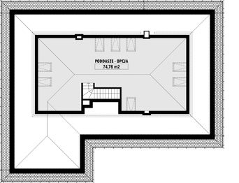 Poddasze projektu - E-152