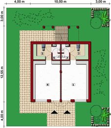 Parter projektu - Sklep, Budynek Handlowy U51