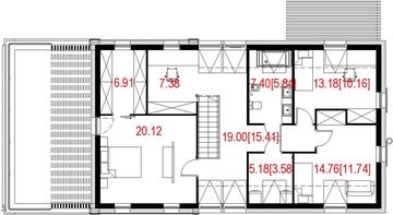 Poddasze projektu - House 27