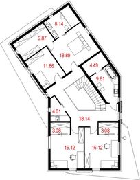 Piętro 1 projektu - House 22