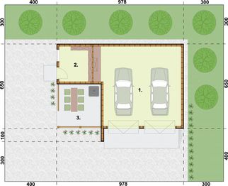 Parter projektu - G42 szkielet drewniany budynek gospodarczy