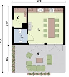 Parter projektu - KL3 Kuchnia letnia / Bud. gospodarczy