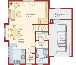 Parter projektu - Domek Wrzosowy (033 SK)