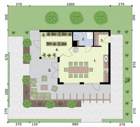 Parter projektu - KL12 Kuchnia Letnia / Bud. gospodarczy