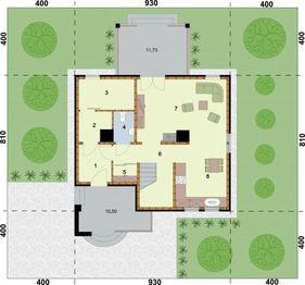 Parter projektu - Sevilla 2 szkielet drewniany