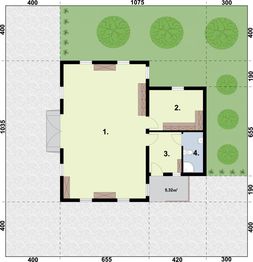 Parter projektu - BGS8 Budynek gospodarczy