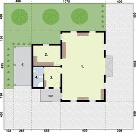 Parter projektu - BGS9 Budynek gospodarczy