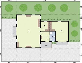 Parter projektu - BGS11 Budynek gospodarczy