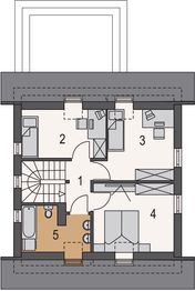 Poddasze projektu - Dzeta
