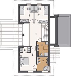 Poddasze projektu - Gamma I