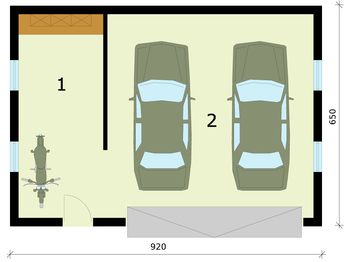 Parter projektu - G293 budynek gospodarczy