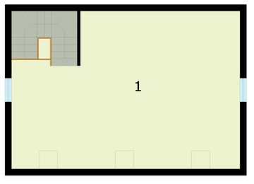 Poddasze projektu - G295 budynek gospodarczy