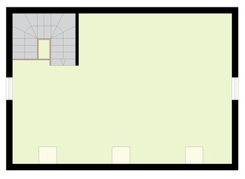Poddasze projektu - G298 budynek gospodarczy