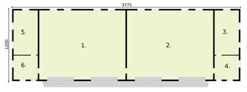 Parter projektu - G307 budynek gospodarczy