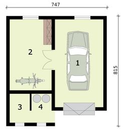 Parter projektu - G311 budynek gospodarczy