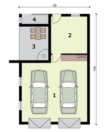 Parter projektu - G320 budynek gospodarczy