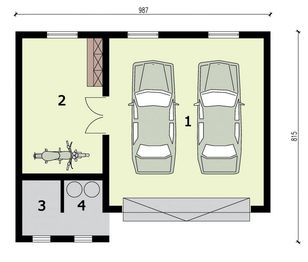 Parter projektu - G316 budynek gospodarczy