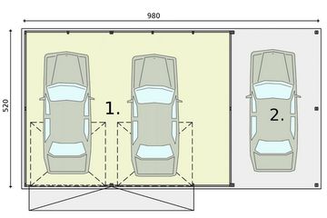 Parter projektu - GB28 projekt budynku gospodarczego