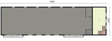 Poddasze projektu - G313 Garaż / Magazyn z pomieszczeniami gospodarczymi