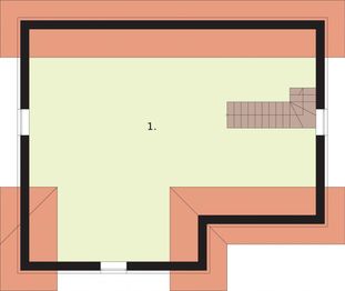 Poddasze projektu - Luanda 2