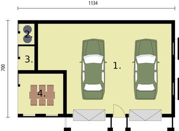 Parter projektu - G253 budynek gospodarczy