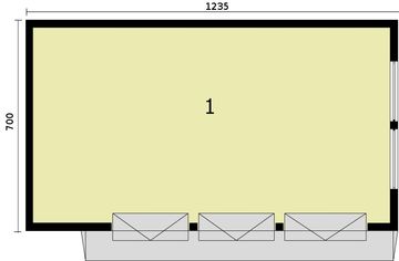 Parter projektu - G261 budynek gospodarczy