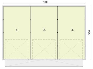 Parter projektu - GB8 projekt budynku gospodarczego