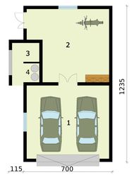 Parter projektu - G273 budynek gospodarczy
