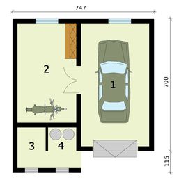 Parter projektu - G276 budynek gospodarczy
