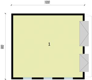 Parter projektu - G214 budynek gospodarczy