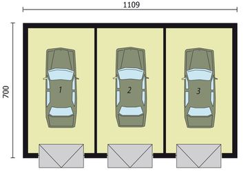 Parter projektu - G215 budynek gospodarczy