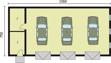 Parter projektu - G219 budynek gospodarczy