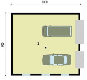 Parter projektu - G220 budynek gospodarczy