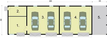 Parter projektu - G225 budynek gospodarczy