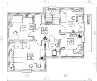 Poddasze projektu - Cek