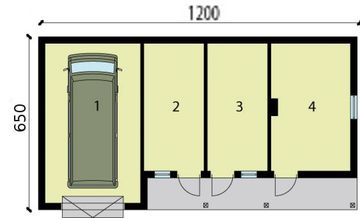 Parter projektu - G222 budynek gospodarczy