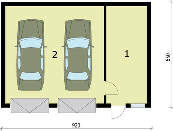 Parter projektu - G85a budynek gospodarczy