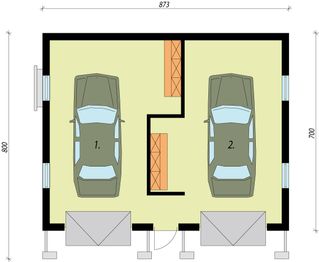 Parter projektu - G11a budynek gospodarczy