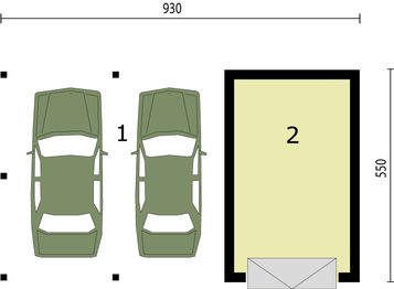 Parter projektu - G244 budynek gospodarczy