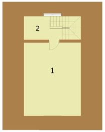 Poddasze projektu - G4 budynek gospodarczy z bali drewnianych